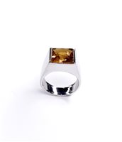 Anello Stocco Gioielli Donna in Oro bianco Quarzo BRA - BRA
